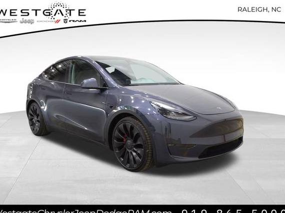 TESLA MODEL Y 2022 7SAYGDEF1NF407811 image